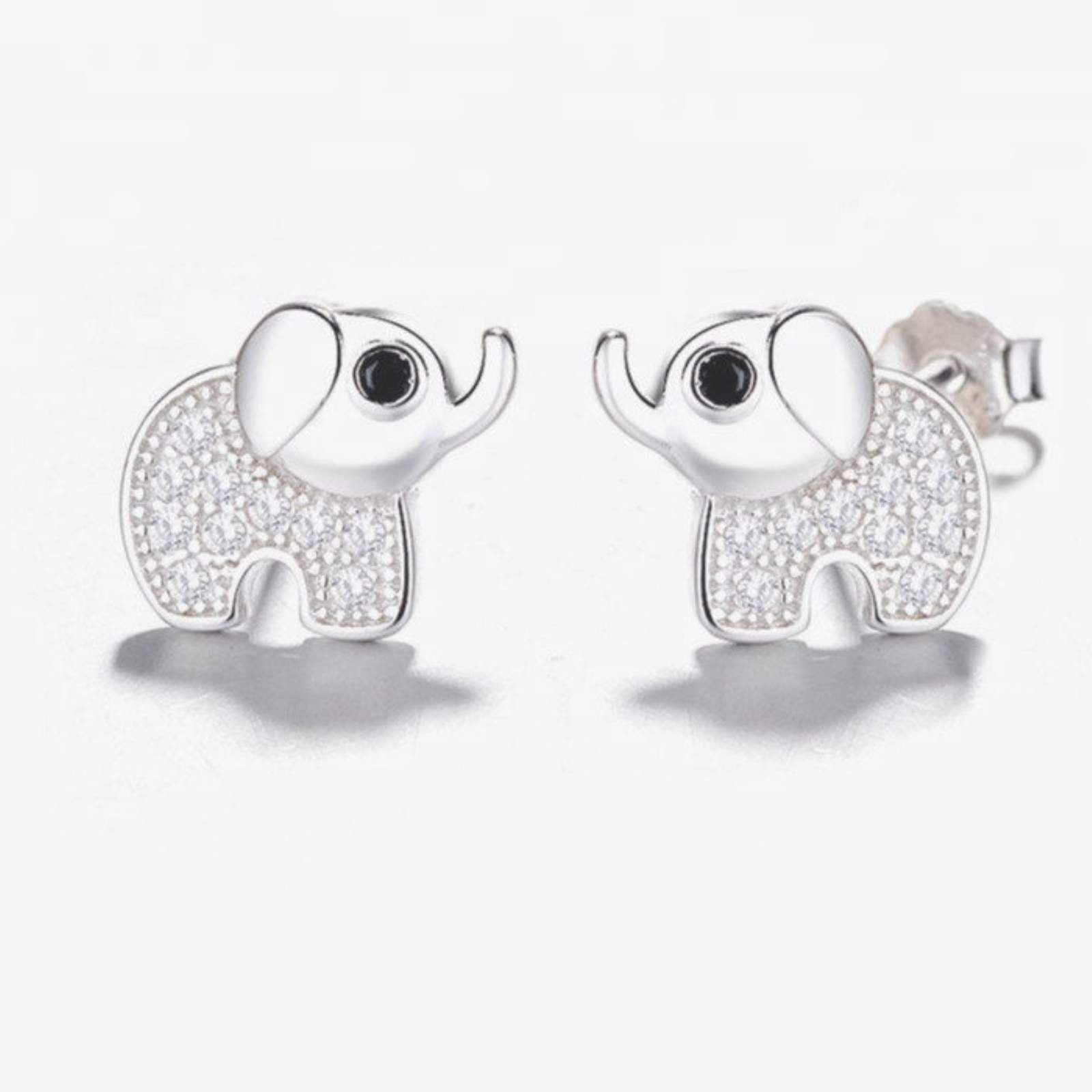 Aww So Cute 925 Sterling Silver Hypoallergenic Elephant Stud Earrings for  Babies, Kids & Girls | Diwali Gift/Birthday Gift | Comes in a Gift Box |  925 Stamped with Certificate of Authenticity |