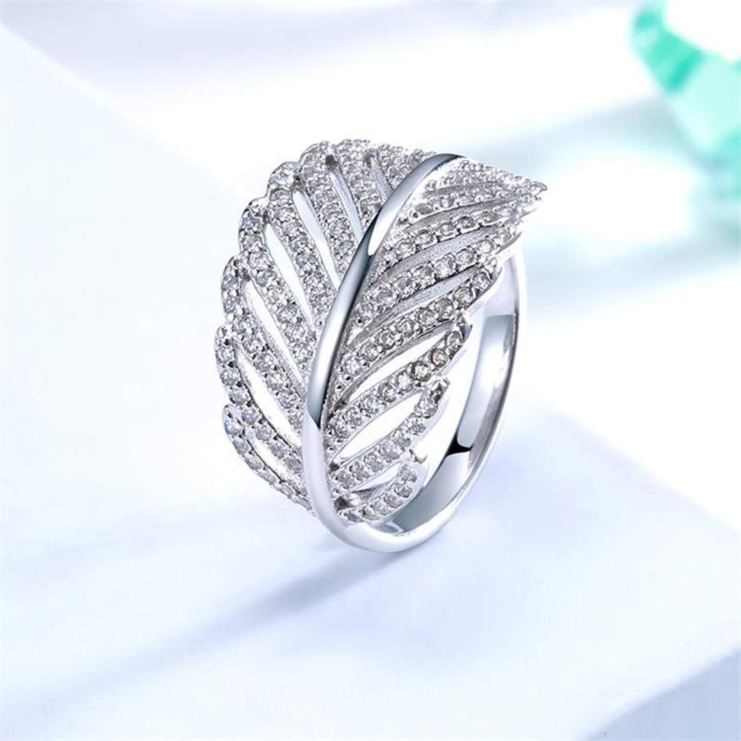 The Feather Embrace Ring