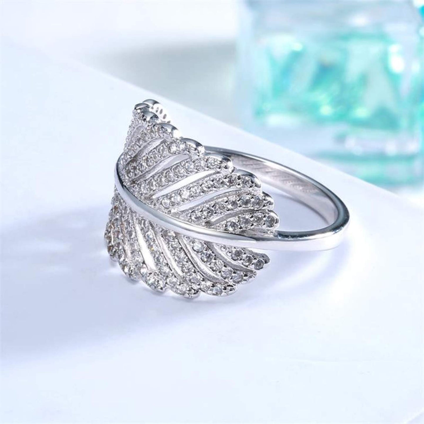 The Feather Embrace Ring