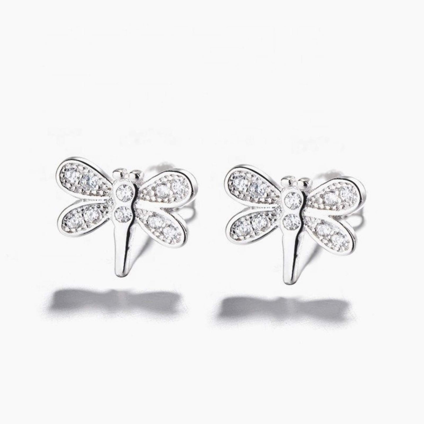 Weeny Dragonfly Stud Earrings