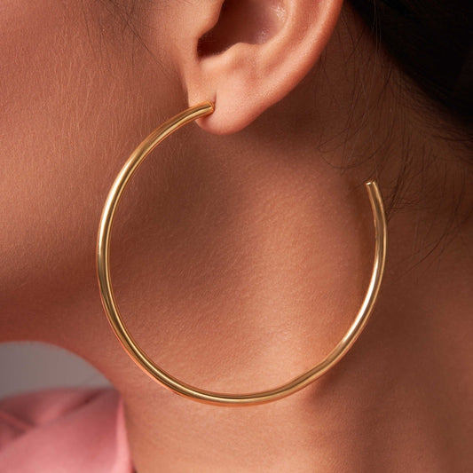 The Classic Gold Hoop