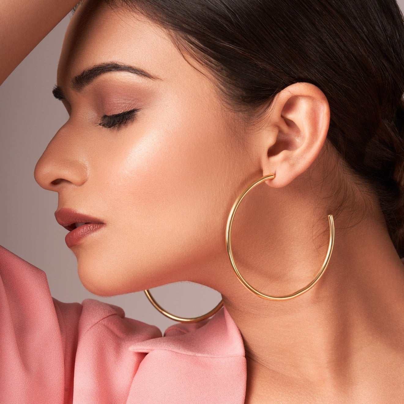 The Classic Gold Hoop