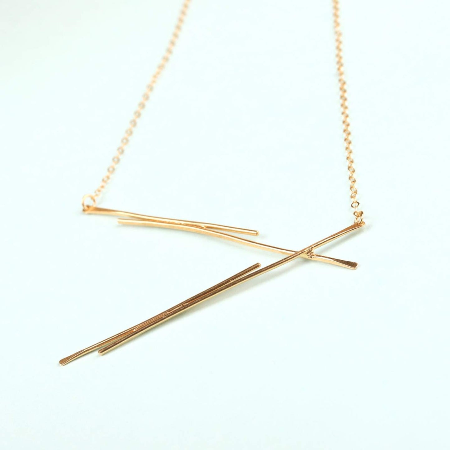 The Crosscut Rope Necklace